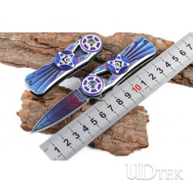 Chong Ming CM76 spinning gyroscope folding knife UD405248 